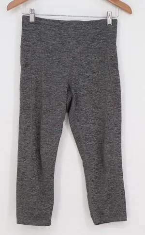 Champion C9 Duo Dry High Waist Capri Leggings Charcoal Grey Medium thumbnail 1