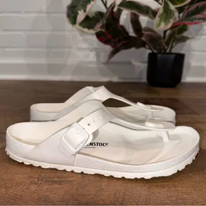 Birkenstock Gizeh Essentials Eva Women's Classic White Sandals thumbnail 5
