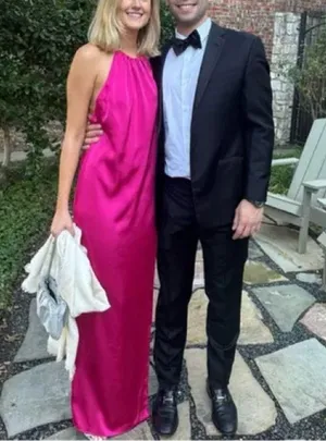 Katie May Cher Gown in Pink Peacock M thumbnail 1