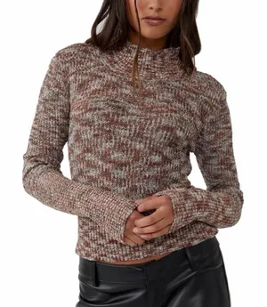 Free People Blair Spacedye Pullover Small NWT‎ thumbnail 1