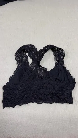 Lace Bralette Black Size M thumbnail 2