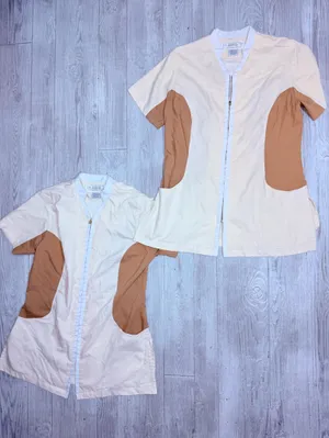 2 Disney cast member house keeping work shirts small and xs one has some marks thumbnail 1