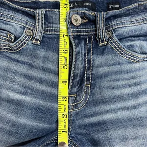 BKE 27x30 women’s Blue Denim Jeans thumbnail 7