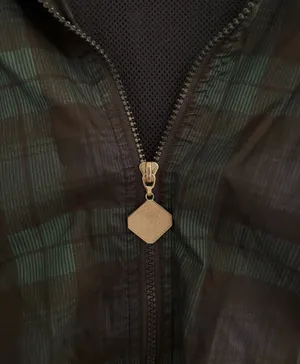 Jerzees Dark Plaid Windbreaker thumbnail 4