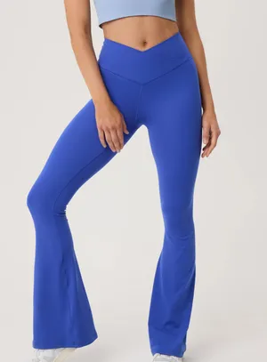 Crossover Aerie Flare Leggings thumbnail 1