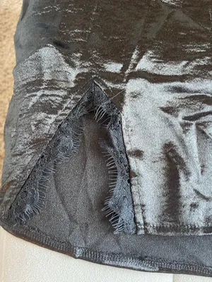 Amazon Black Silk Skirt Lyaner thumbnail 4