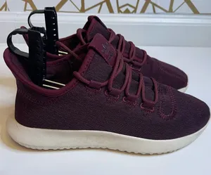 🦋Adidas Women's Tubular Shadow Maroon, Size 7 thumbnail 1