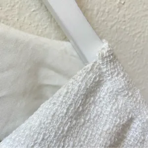 Tuckernuck White Textured Myla Romper in Size XXL thumbnail 7