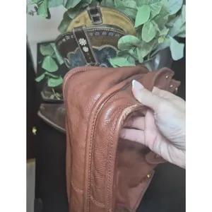 Frye Brown Leather Crossbody Bag thumbnail 4