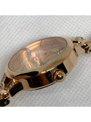Montres Prestige Invicta Women's dress Watch 28mm Rose Gold tone quartz running thumbnail 6