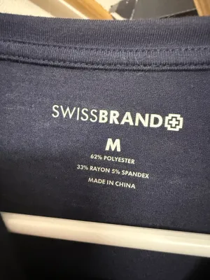 workout shirt Blue Size M thumbnail 2