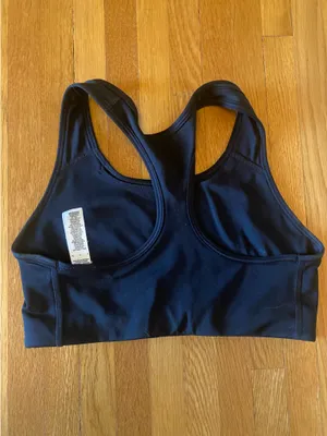 Black Nike Sports Bra Dri-Fit thumbnail 2