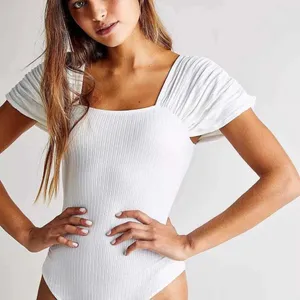 Free People Front Row Bodysuit White thumbnail 1