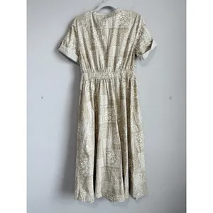 LOFT Tile Utility Midi Pocket Dress Khaki Tan Size 4‎ NEW thumbnail 11