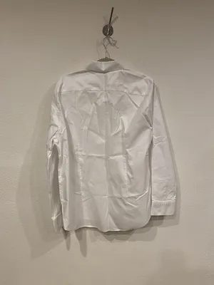 THE SHIRT Rochelle Behrens Shirt Womens XL White Button Front Top Blouse thumbnail 4