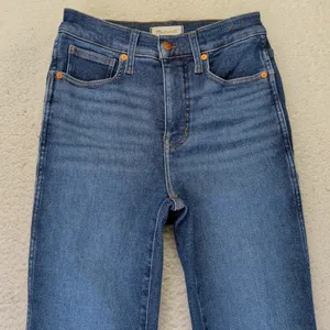 Madewell Stovepipe Jeans‎ Womens 26 High Rise Straight Leg Blue Denim NK893 thumbnail 7