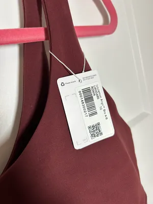 Lululemon Sz 12  Align Bra - Red Merlot thumbnail 4