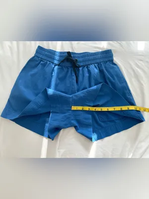 Everlane Seersucker Boxer Short – Royal Blue – S thumbnail 8