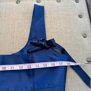 Current Mood Satin Bow Strap Mini Dress Women’s Large Blue NWT Party (Junior) thumbnail 4