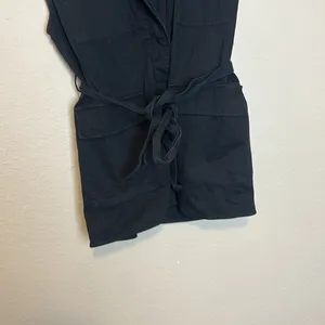 & Other Stories‎ Black Belted Utility Tunic Vest Size Small thumbnail 6