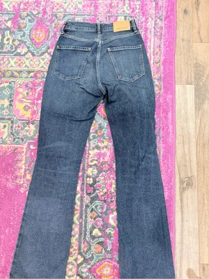 Citizens Of Humanity Dark Blue Flare Jeans thumbnail 3