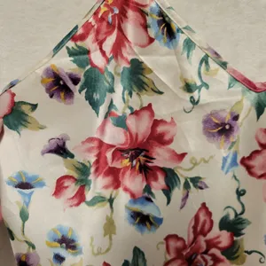 Vintage Private Luxuries Floral Slip‎ Dress Satin Romantic Lingerie Summer Sz S thumbnail 5