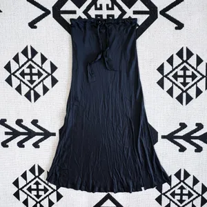 Cali Dreaming Boheme Maxi Skirt in Black Medium thumbnail 3