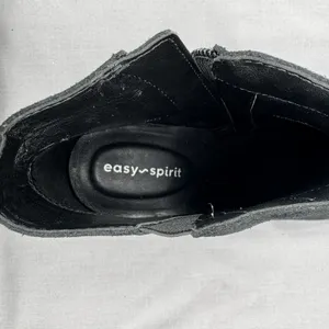 NWT Easy Spirit Segazer Women's Zip Up Short Boot Black Suede US 7.5 Wide thumbnail 6