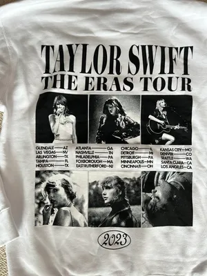 Taylor Swift Eras Tour Official Merch Sweatshirt thumbnail 5