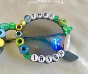 Notre Dame beaded sunglasses Blue thumbnail 6