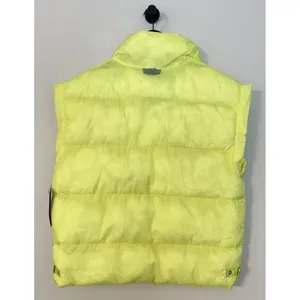 FREE PEOPLE In A Bubble Puffer Vest in Sour Citrus Size Small thumbnail 8