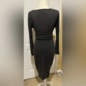 Luxe Essentials Design (led) fully lined dress size XS Gray thumbnail 4