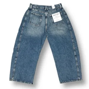 Good American 8/29‎ Extreme Barrel Jeans Indigo Balloon Wide Leg High Rise 90s thumbnail 4