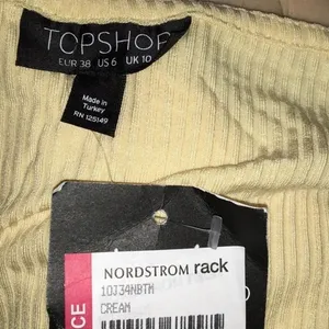 TopShop Ribbed Button Down Mini Dress Tie Sleeve 6 v6x thumbnail 4
