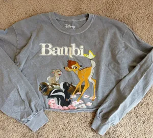 Disney Bambi Gray Sweatshirt thumbnail 1
