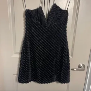 Revolve ASTR The Label Cha Cha‎ Dress in Black thumbnail 5