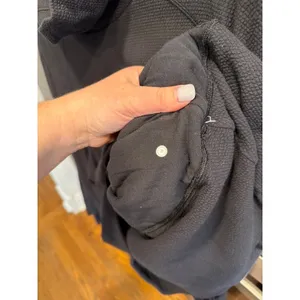 Lululemon Textured Funnel-Neck Pullover Black womens 16 thumbnail 4