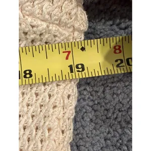 Geiger Austria Ivory Cotton Crochet Collar Cardigan‎ Sweater Cottagecore Sz 38 thumbnail 11
