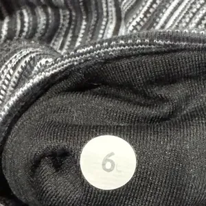 Lululemon Grey Striped Chaturanga Leggings Women’s 6 thumbnail 2