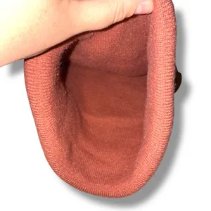 Carhartt Rust Brown Knit Beanie Hat Unisex Size‎ Winter Streetwear thumbnail 3
