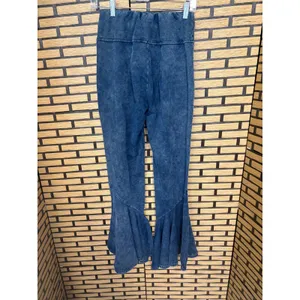 Earthbound‎ Blue Flare Leg Pull On Pants Size Large thumbnail 2