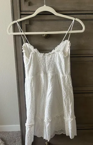 Olivaceous Dress Mini White thumbnail 6