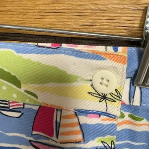 White Stag Blue‎ And Pink Sailboat Print Skort Size Medium thumbnail 4
