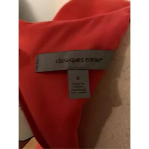 Classiques Entier Red/orange dress size 6 thumbnail 3