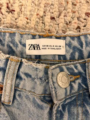 ZARA Mom Jeans Size 4 thumbnail 3