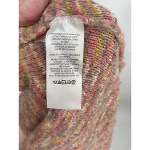 Pilcro‎ Anthropologie Deep V-Neck Oversided Spacedye Slouchy Sweater Size M thumbnail 6