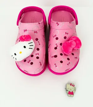 Hello Kitty X Crocs Adult Bae Clog Pink Size 5 thumbnail 1