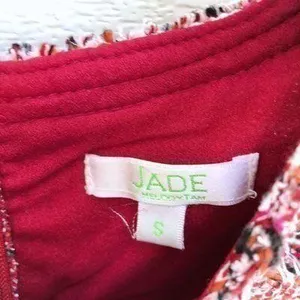 Jade Tweed Dress Pink thumbnail 3