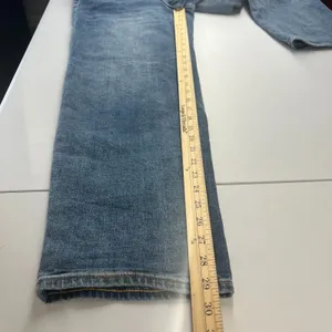 Old Navy High Waisted OG Loose Jeans Womens‎ 2 Blue Denim Whiskered Mid Rise thumbnail 11