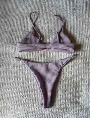 Lavender Bikini Set Purple Size L thumbnail 2